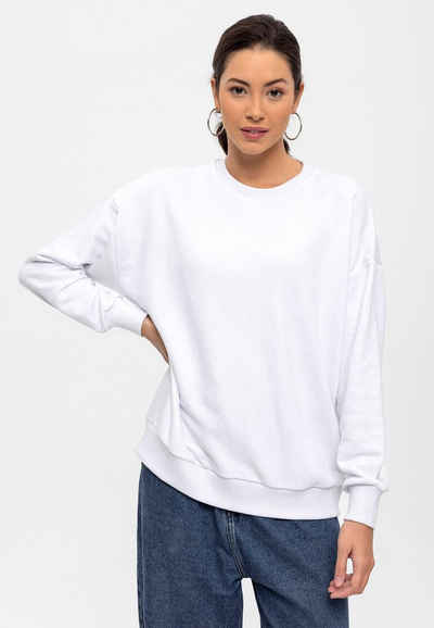 STYLEOVER Sweatshirt Sweatshirt mit Rundhalsausschnitt