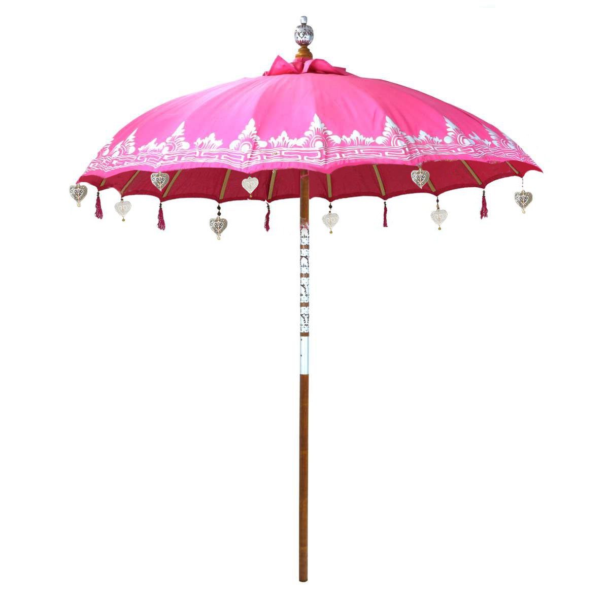 Oriental Galerie Sonnenschirm Balkon Bali-Sonnenschirm 130 günstig online kaufen