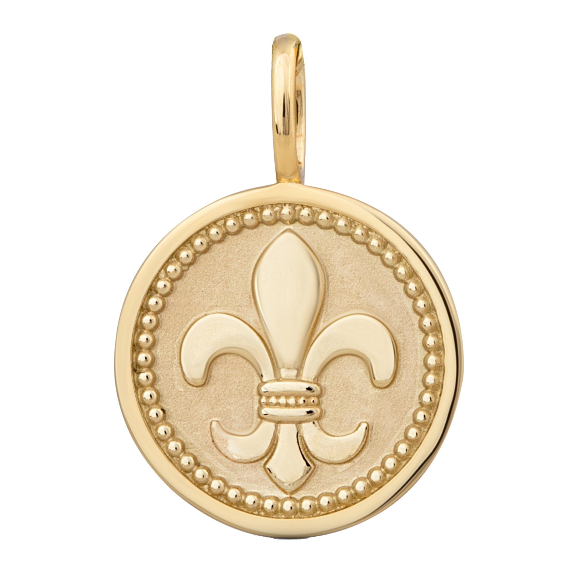 Orolino Kettenanhänger Gold 375 mit Lilien-Motiv günstig online kaufen