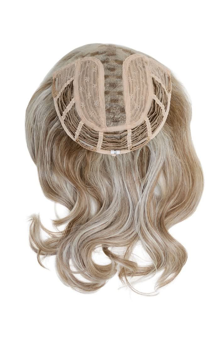 Gisela Mayer Toupet Gisela Mayer Nature Wave, Welliges Haarteil, 35-40 cm mit fransigem Pony und Teil-Monofilament
