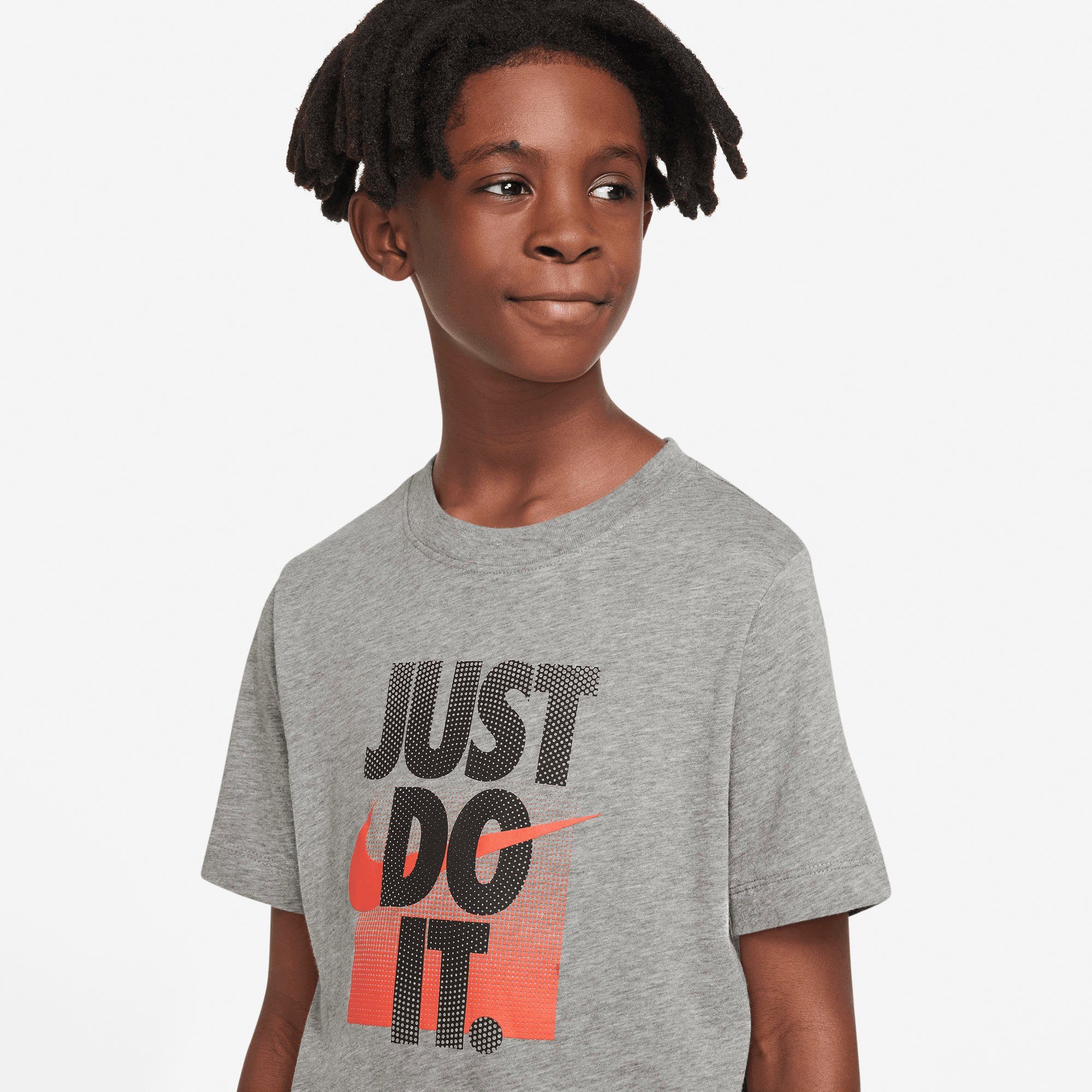 T-Shirt grau Nike T-Shirt Kids' Sportswear Big