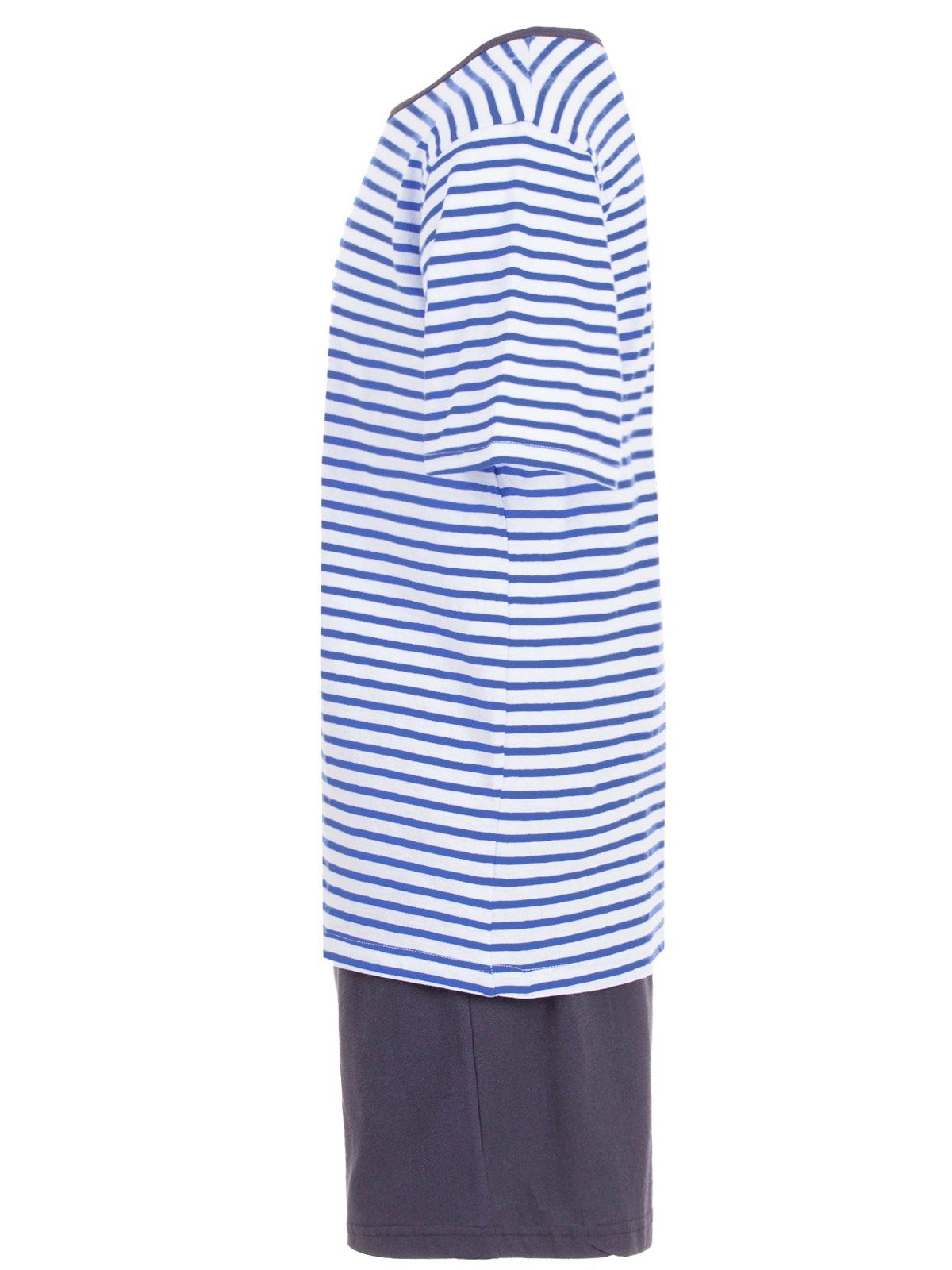 Henry Terre Shorty Pyjama Set Kurz - Gestreift