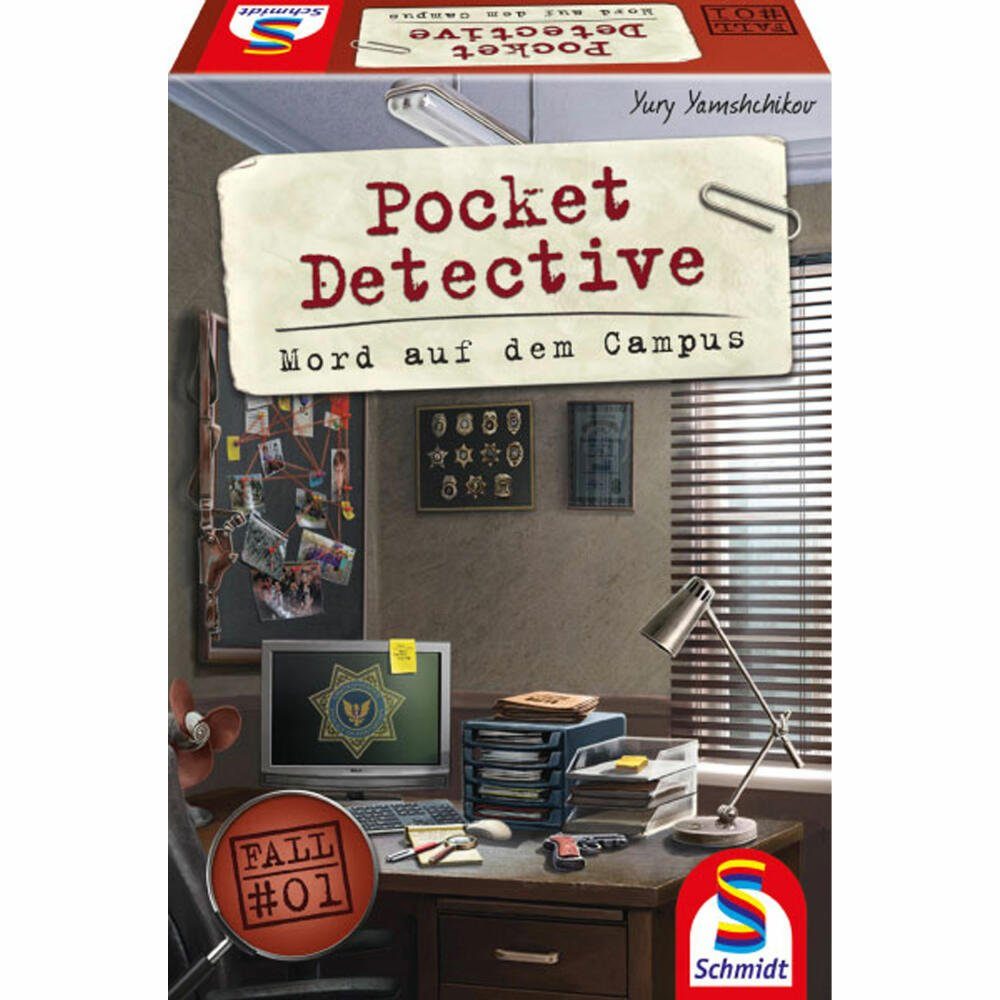 Spiel Pocket Detective Mord auf dem Campus