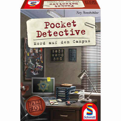 Schmidt Spiele Spiel, Pocket Detective Mord auf dem Campus