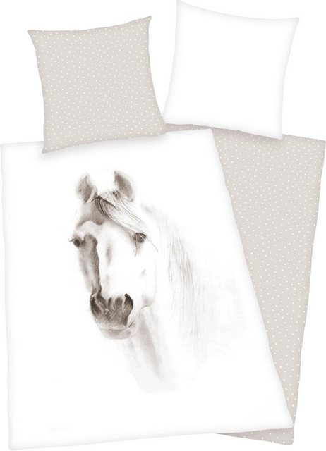 Wendebettwäsche »Pferd«, Herding Young Collection, mit tollem Pferde Motiv-Otto