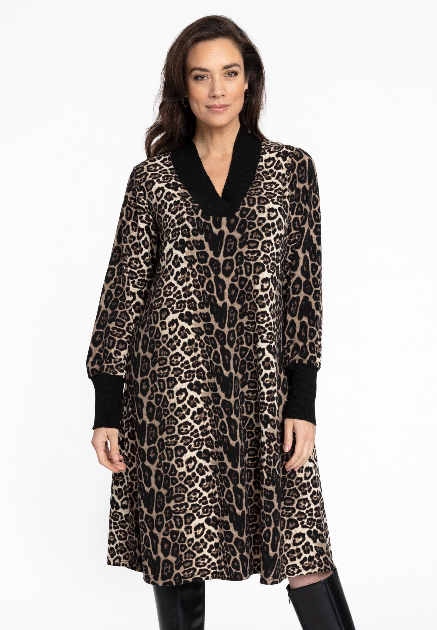 A-Linien-Kleid Damen Kleid Große Größen