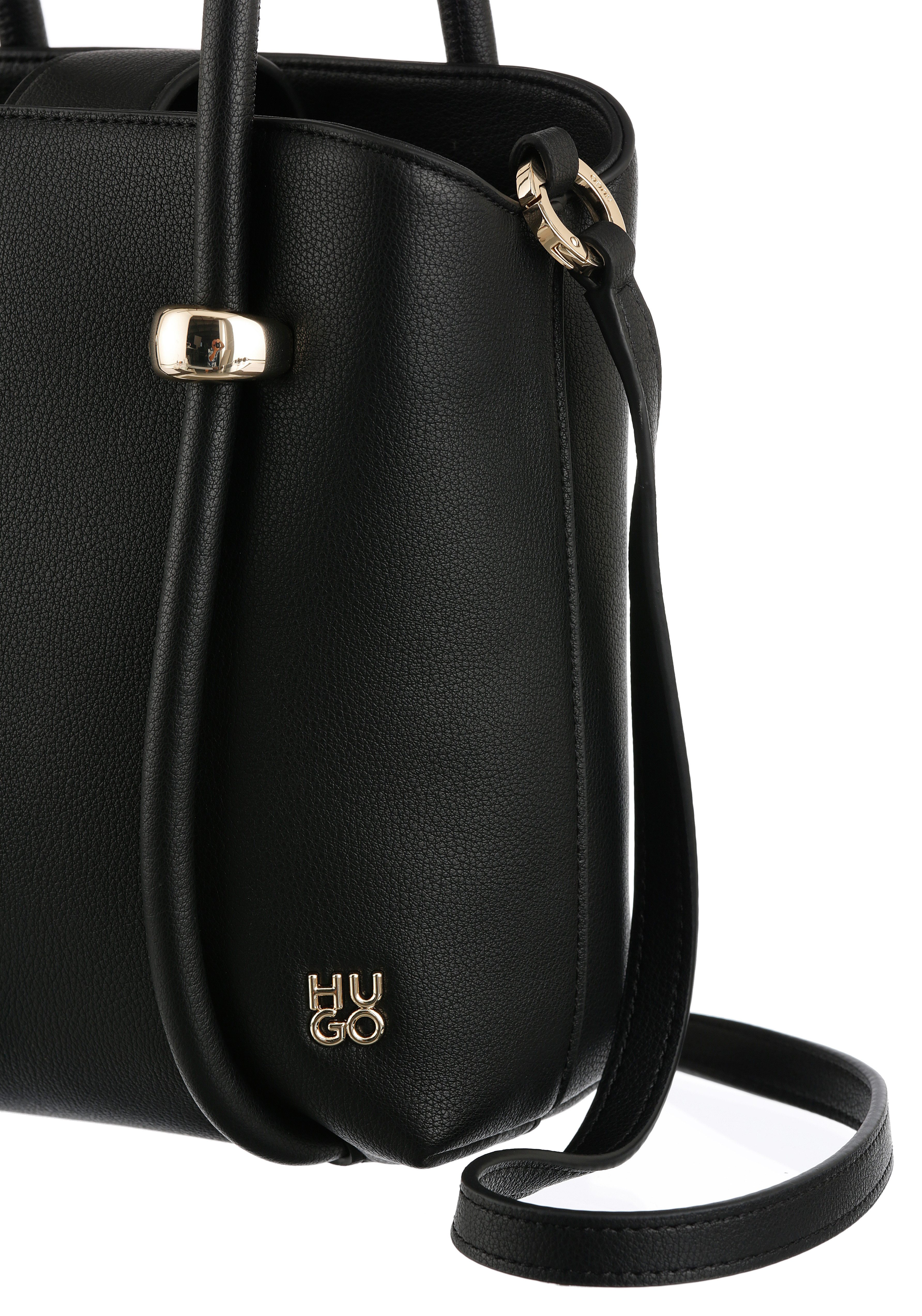 HUGO Henkeltasche, Handbag, Mini-Shopper mit Schulterriemchen