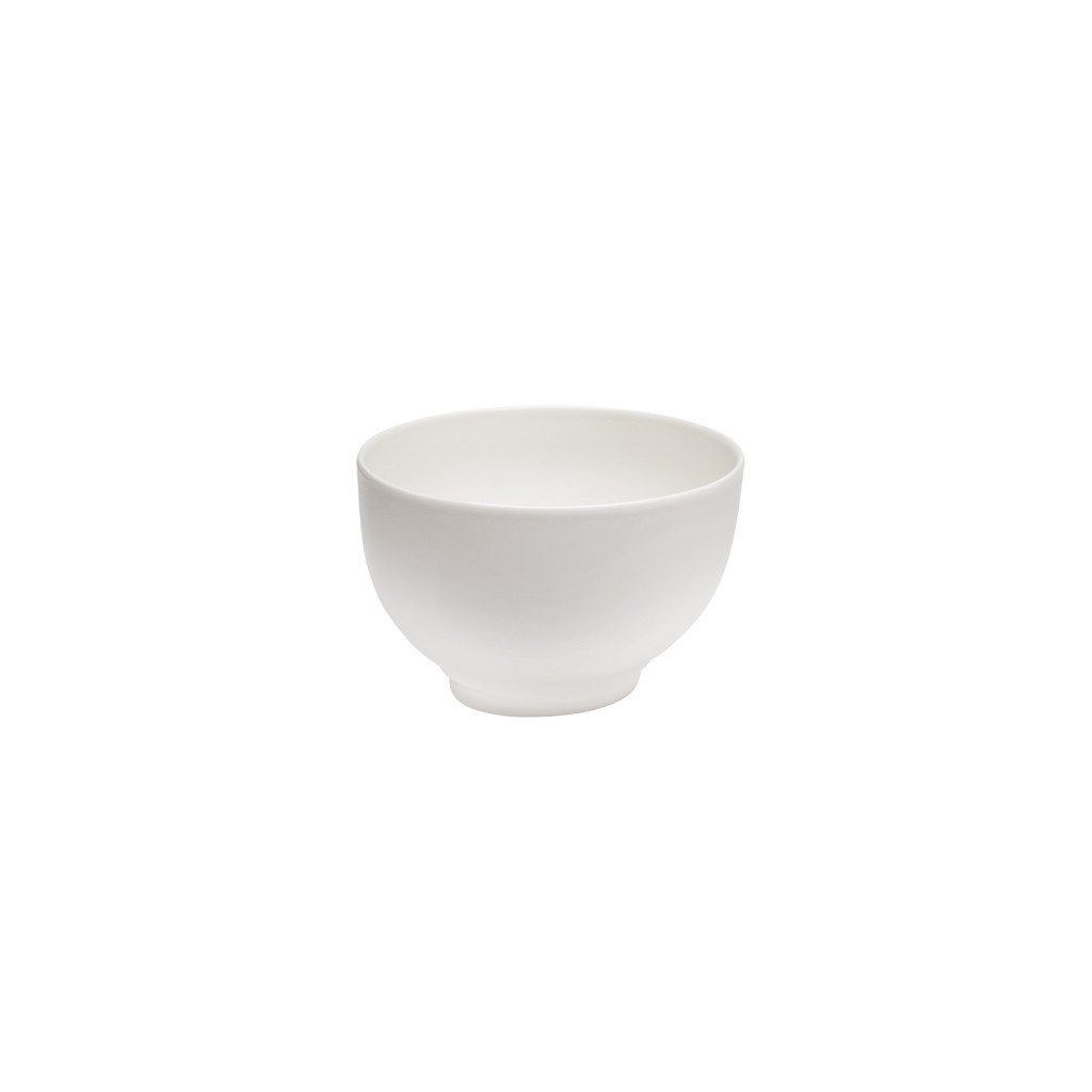 vivo Villeroy & Boch Group Müslischale Basic White Bol, oval, Porzellan, (1-tlg), Premium Porcelain, 1 Stck, mikrowellensicher,spülmaschinenfest, Made i
