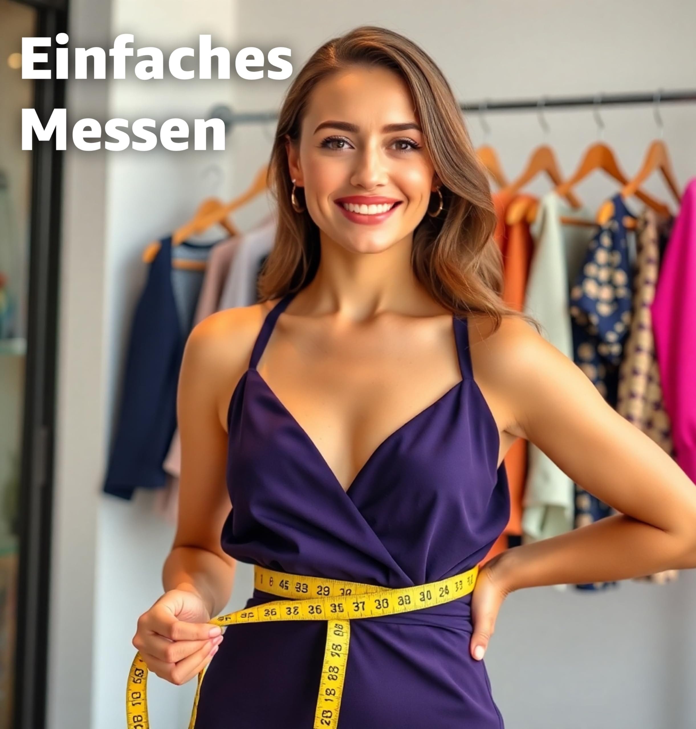 HaushaltO Maßband 2 in 1 Maßband 150 cm – cm + INCH - Flexibel mit Aufbewahrungsbox