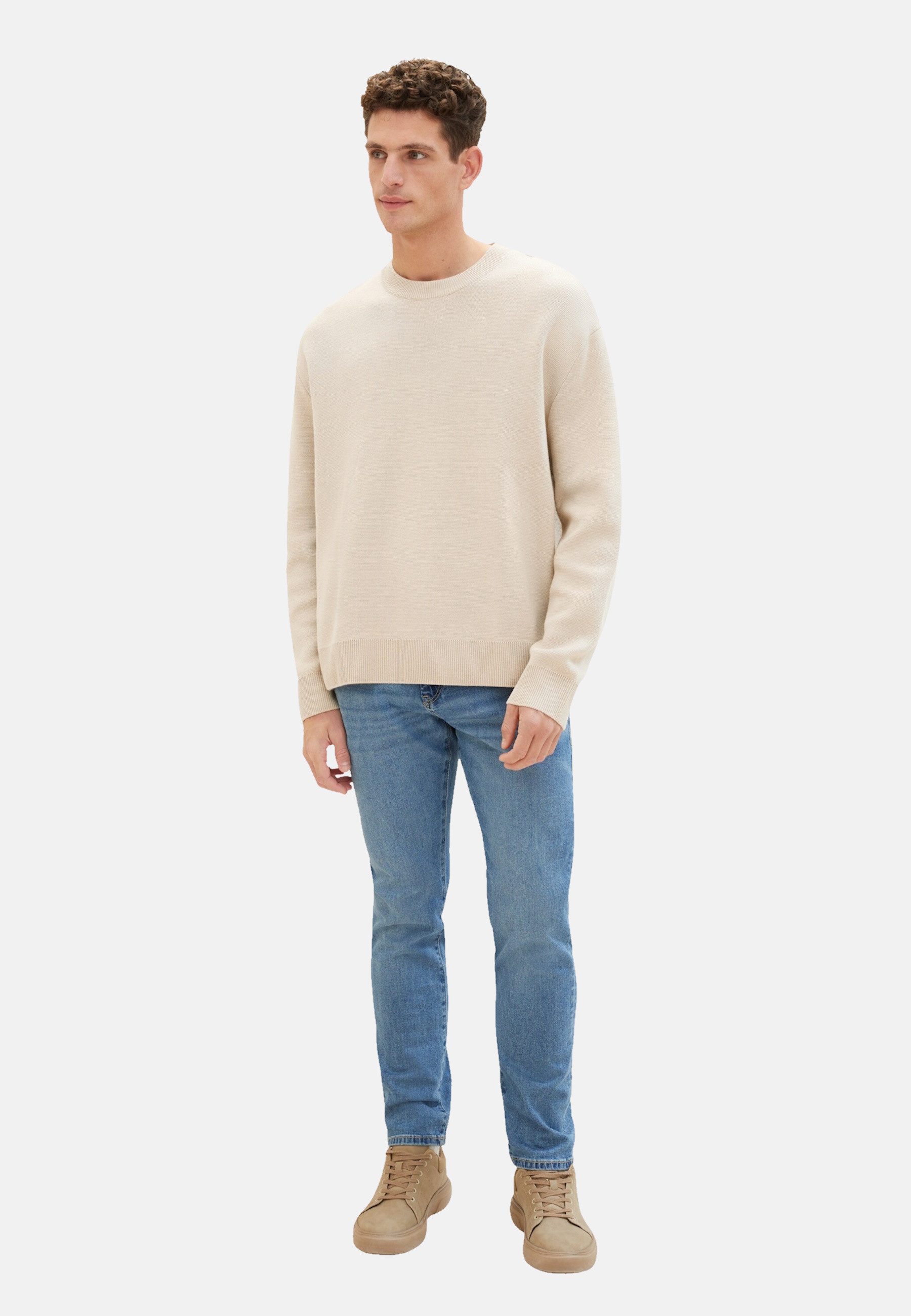 TOM TAILOR 5-Pocket-Jeans Jeans Slim Lange Hose (1-tlg)