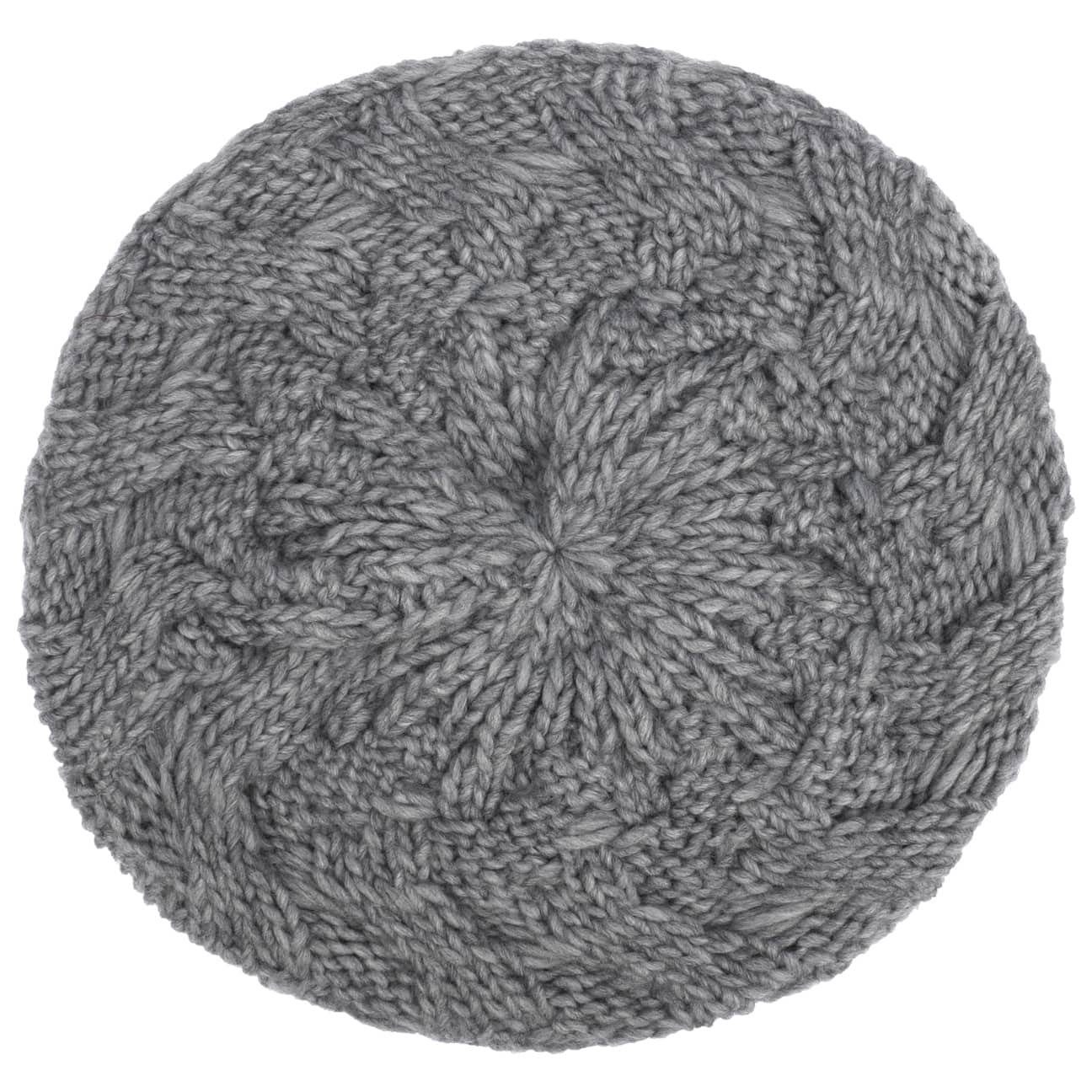 Lierys Baskenmütze (1-St) Strickbaske, Made in Germany