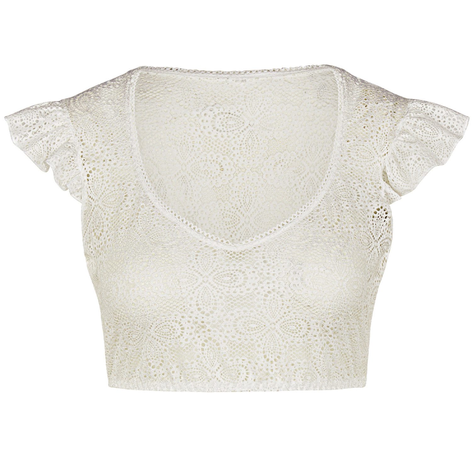 Nina Von C. Dirndlbluse Nina von C. Spitzen 'Laila' Flügelarm 48468360, C günstig online kaufen