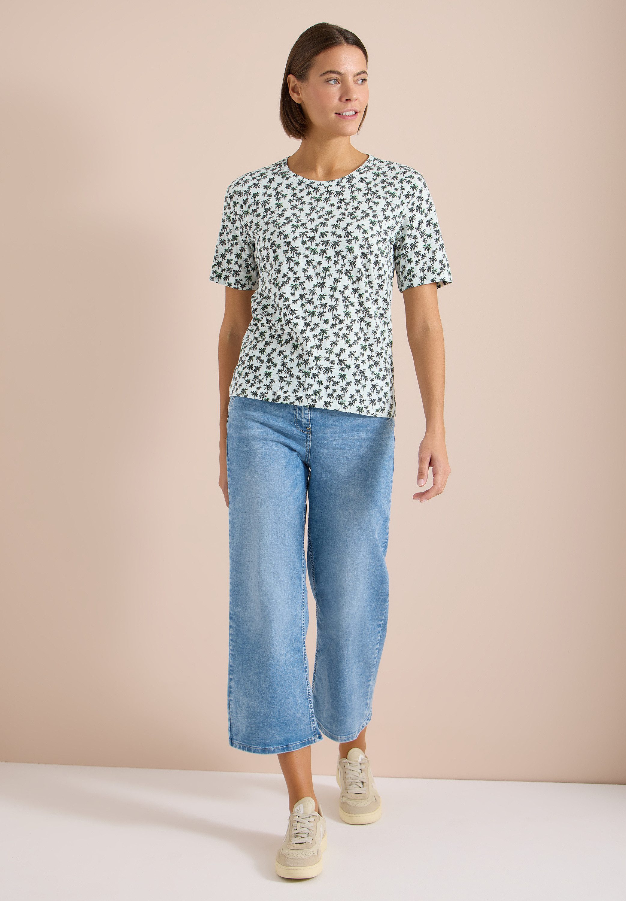 CECIL Print-Shirt aus reiner Baumwolle – Bild 3 von 5