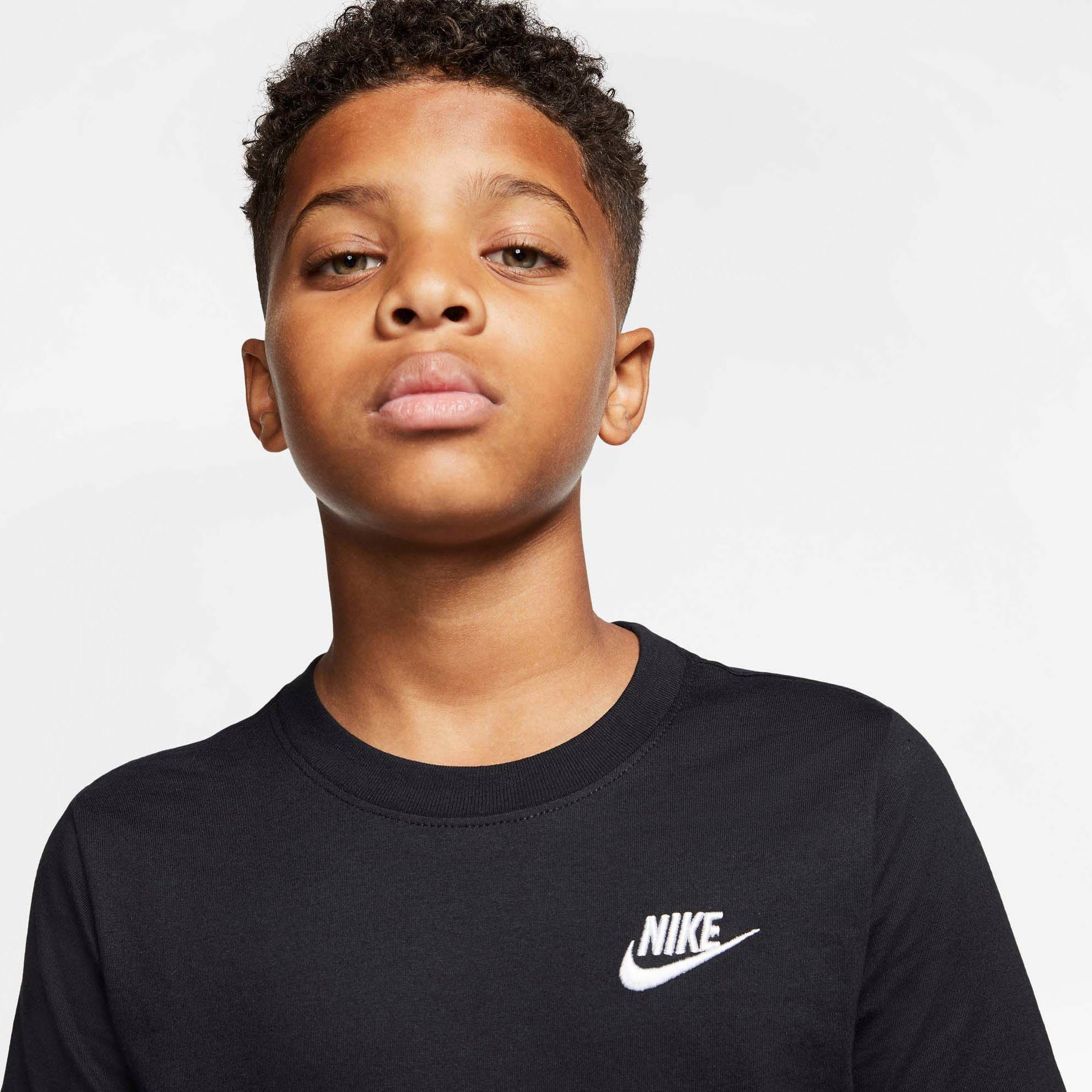 Nike Sportswear T-Shirt schwarz KIDS' BIG T-SHIRT