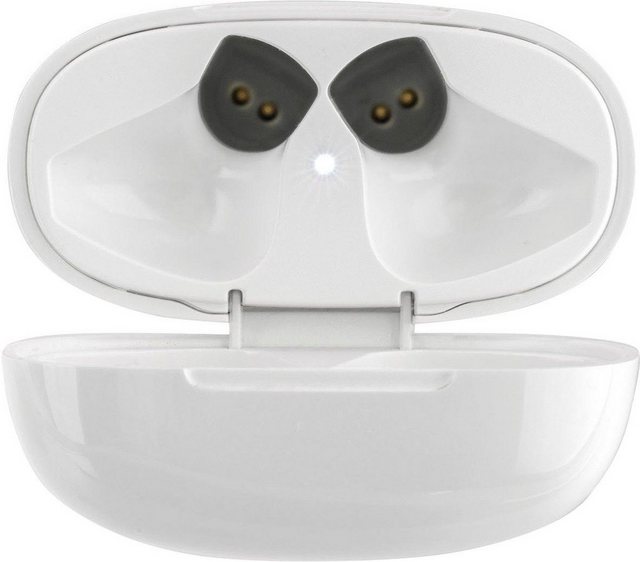 4smarts »True Wireless Stereo Headset Eara SkyPods« Bluetooth-Kopfhörer (Freisprechfunktion, LED Ladestandsanzeige, integrierte Steuerung für Anrufe und Musik, A2DP Bluetooth (Advanced Audio Distribution Profile), AVRCP Bluetooth (Audio Video Remote Control Profile), HFP, HSP)