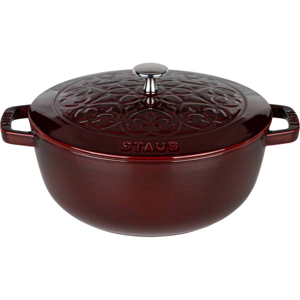 Staub La Marmite 24cm rund, Grenadine, Gusseisen