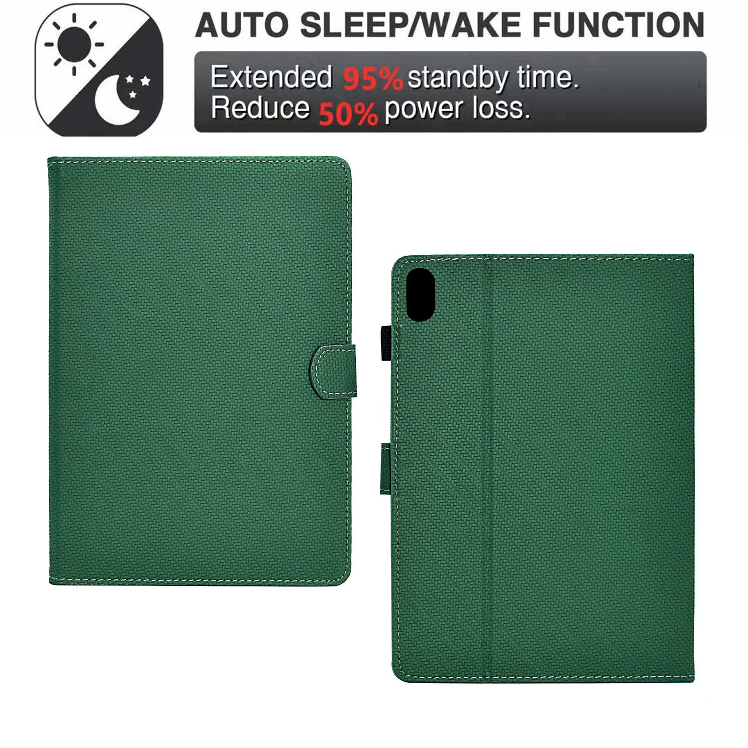 trends for living Tablet-Hülle Leder Smart Cover Für iPad Etui Schutz Hülle Case Tasche Schnalle