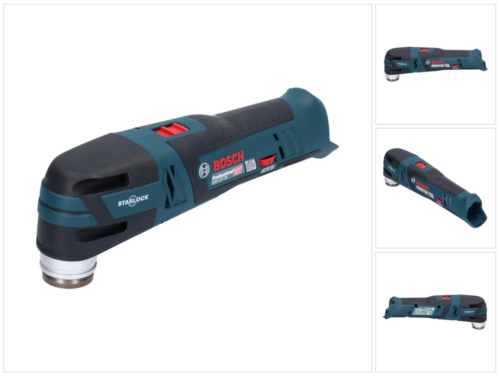 Bosch Professional Akku-Multifunktionswerkzeug GOP 12V-28 Professional Akku Multi Cutter Starlock Brushless Solo - o
