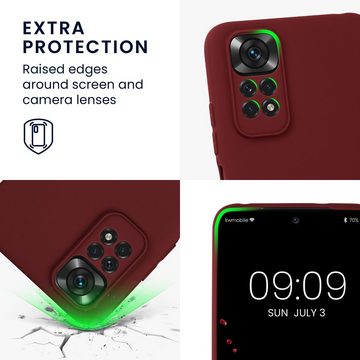 kwmobile Handyhülle 2x Hülle für Xiaomi Redmi Note 11 / Note 11S, Silikon Case mit Kameraschutz
