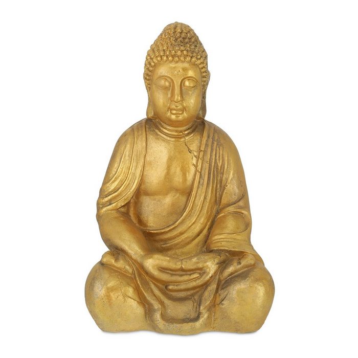 relaxdays Buddhafigur Buddha Figur Garten 50 cm