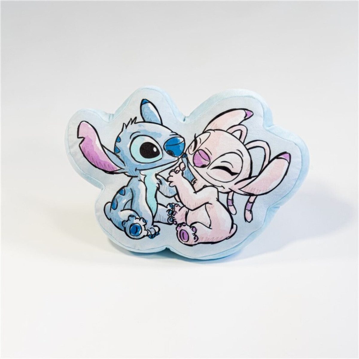 Disney Dekokissen Lilo & Stitch Kissen als Formkissen für Schlafzimmer Freizeit