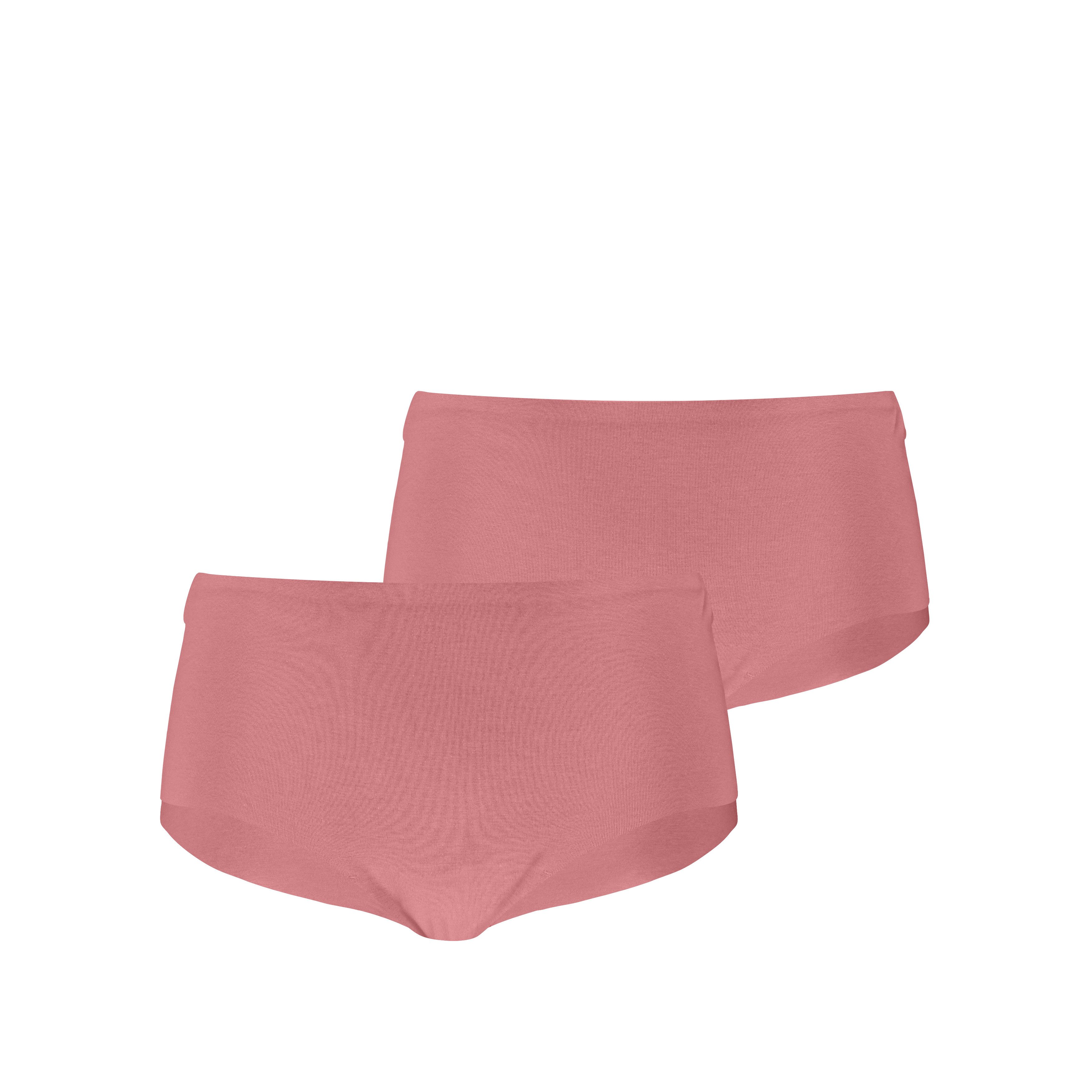 PUMA Panty PUMA WOMEN INVISIBLE COTTON MINI SHORTS 2P (2er Pack) nahtlose Ränder für eine unsichtbare Passform