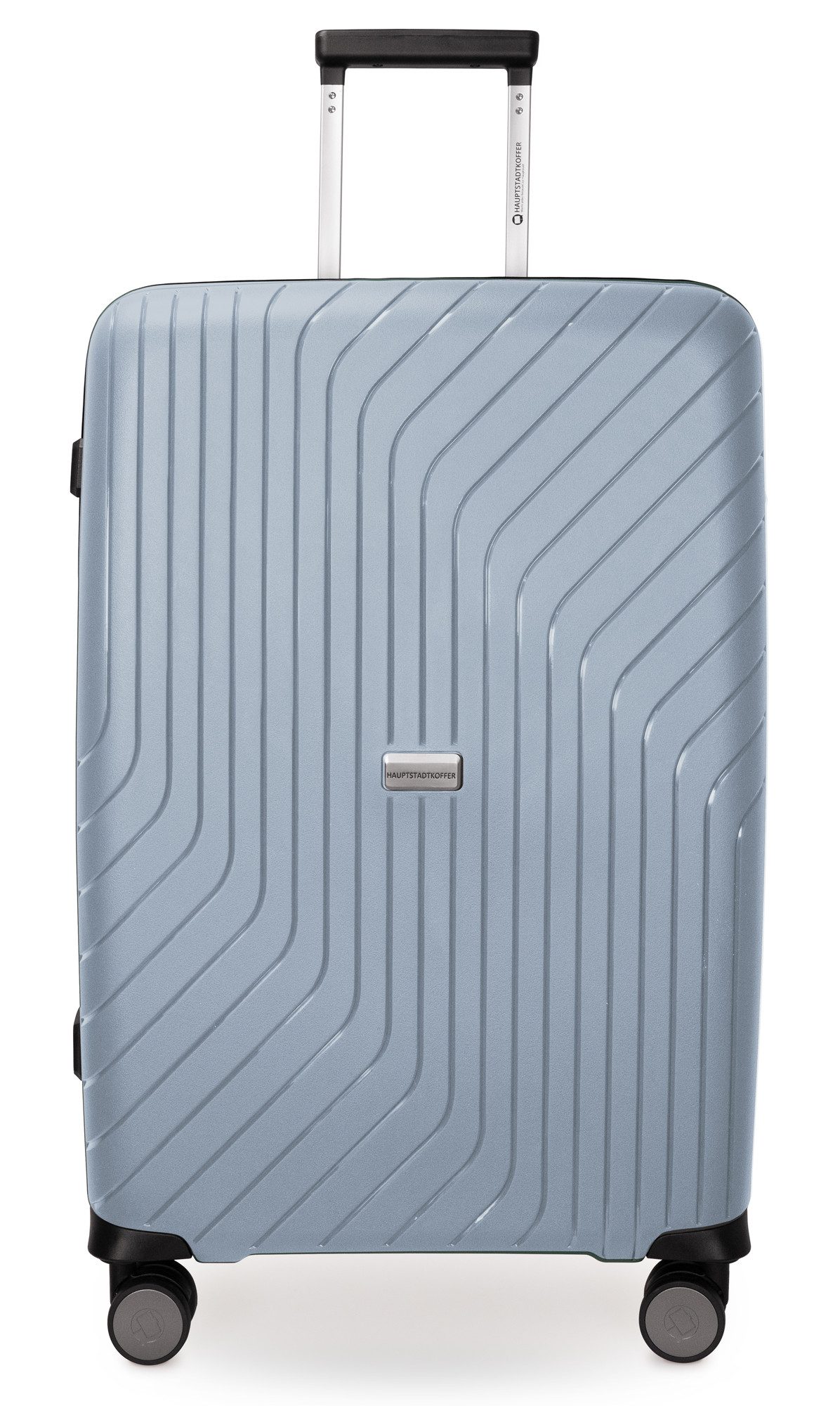 Hauptstadtkoffer Koffer TXL, 4 Rollen, mittelgroßer Hartschalen-Koffer Reisekoffer TSA 73 L
