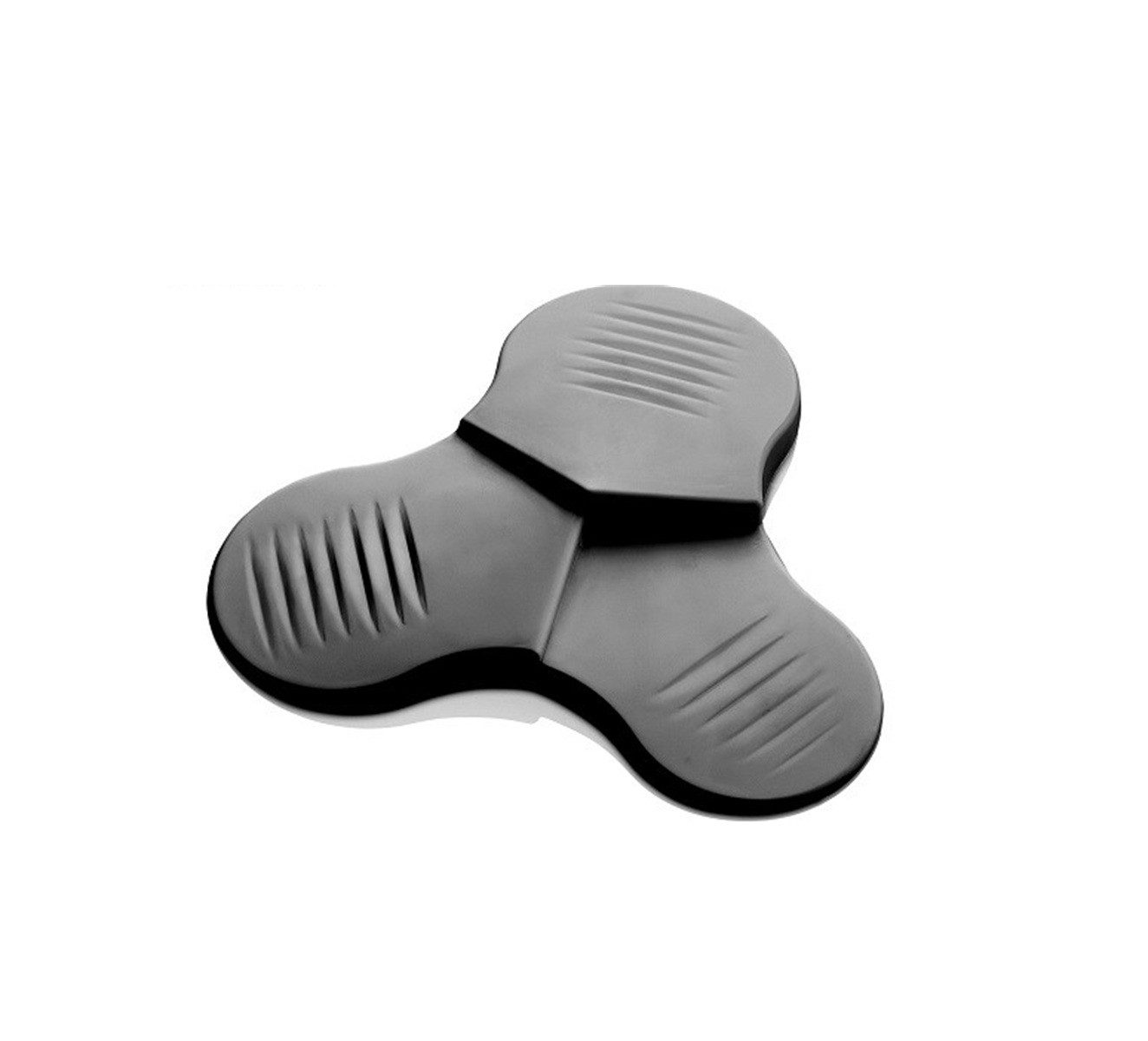 Michelino Türstopper aus Kunststoff - Dreiseitig, rutschfest & bodenschonend, Grau (1 St), 12 x 10 x 1 cm, ideal für jeden Raum