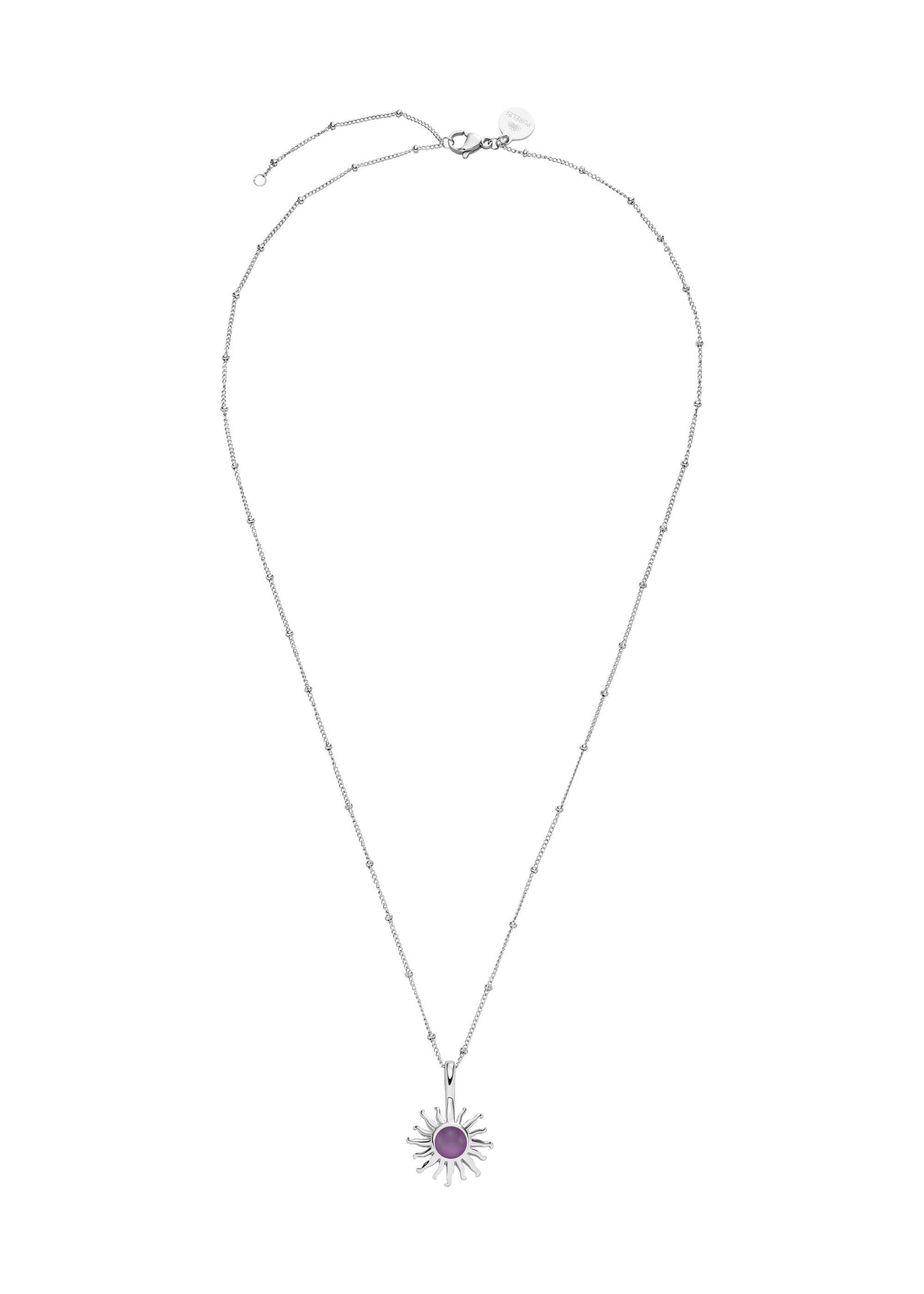 Purelei Kette mit Anhänger Sun Amethyst (Kette)