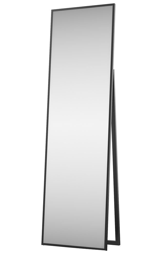 Standspiegel Verona, 50x170cm schwarz Feldmann-Wohnen