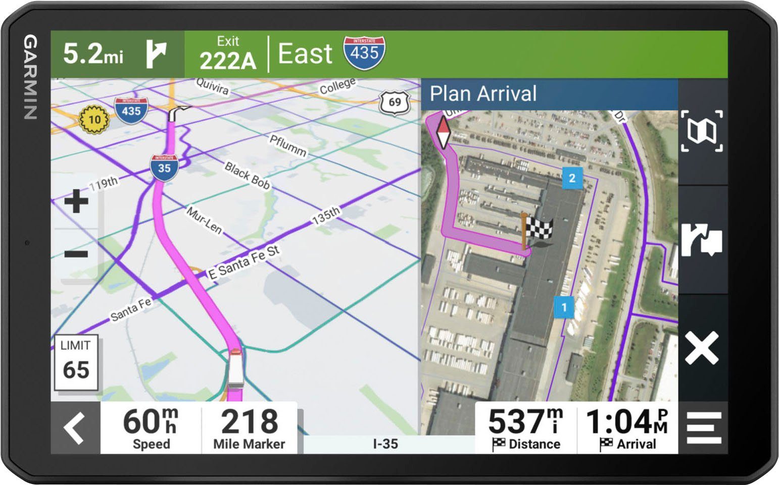 Garmin Dezl LGV810 EU, MT-D, GPS LKW-Navigationsgerät