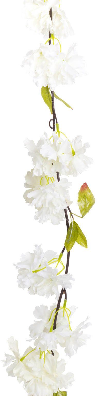 Kunstblume Kirschblütengirlande Kirschblüte, Botanic-Haus, Höhe 12 cm