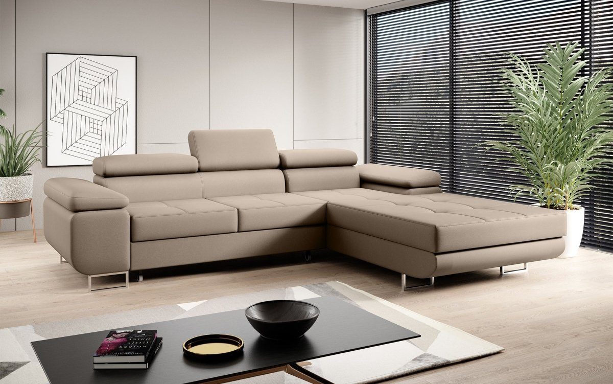Luxusbetten24 Schlafsofa Designer Sofa Calvera, mit günstig online kaufen