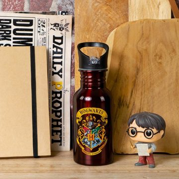 Geda Labels GmbH Trinkflasche Harry Potter 9 3/4, Bordeaux, 500 ml, nicht spülmaschinengeeignet