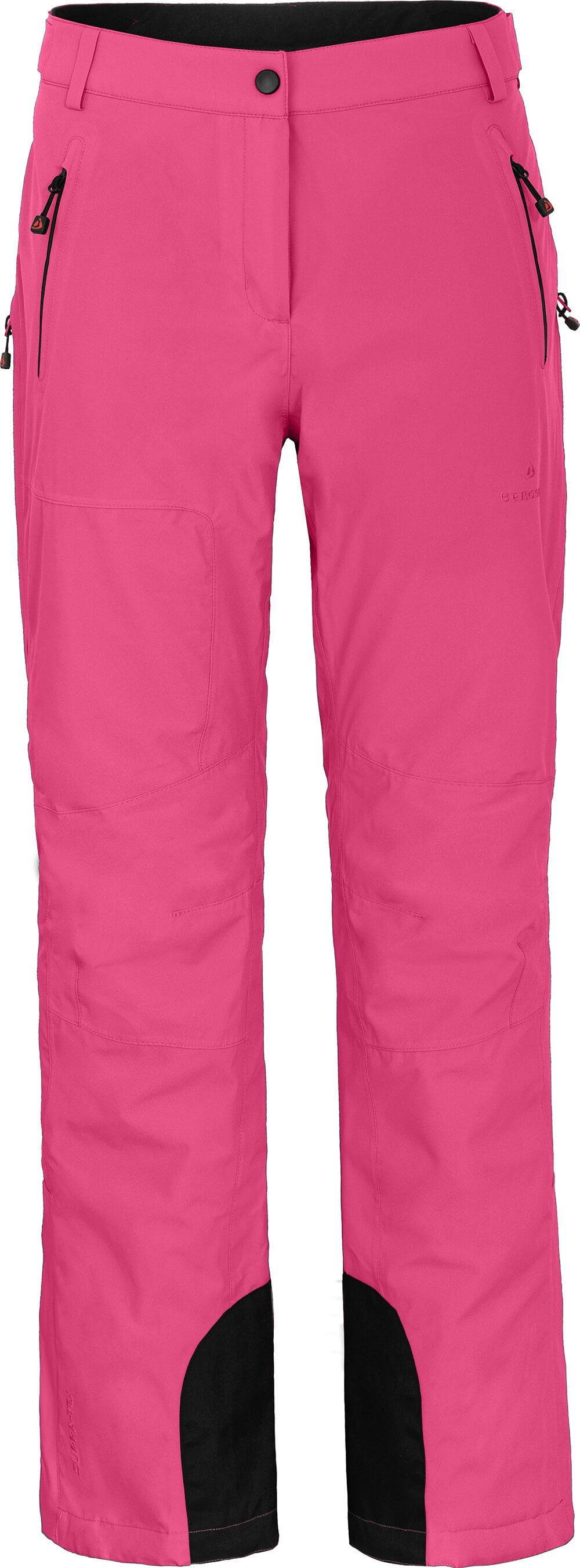 Bergson Skihose ICE Damen Skihose, wattiert, 20000 mm Wassersäule, Langgrößen, pink