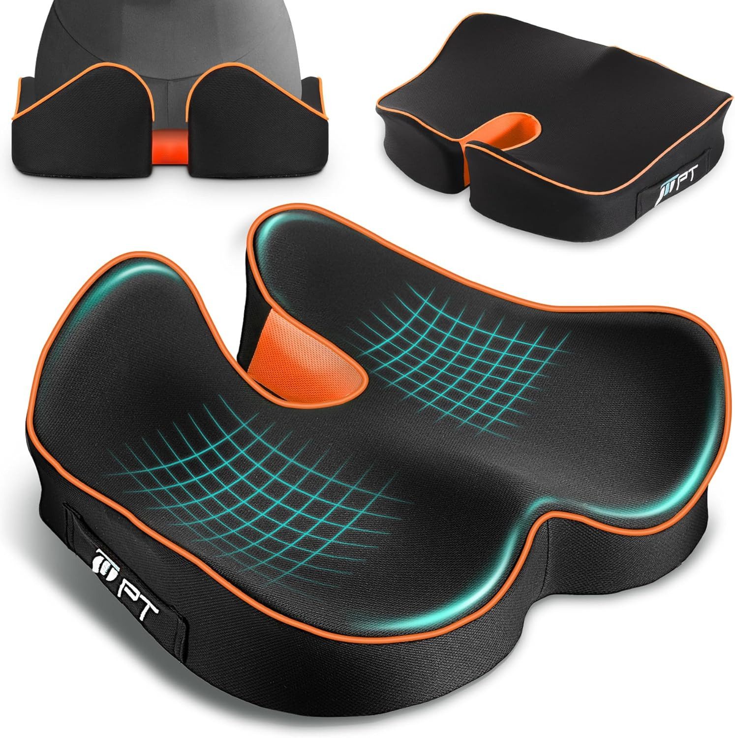 POPOLIC Sitzkissen Sitzkissen Orthopädisch, Ergonomisches Sitzkissen günstig online kaufen