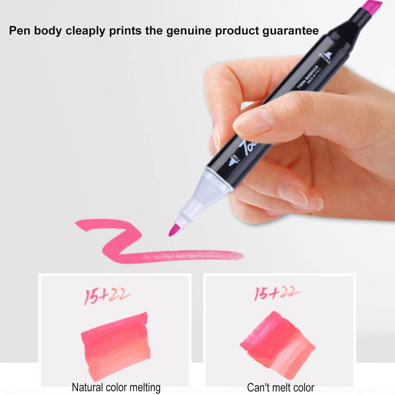 Youyijia Copic Marker Graffiti Pens 80 Colours Alcohol Marker Felt Pens