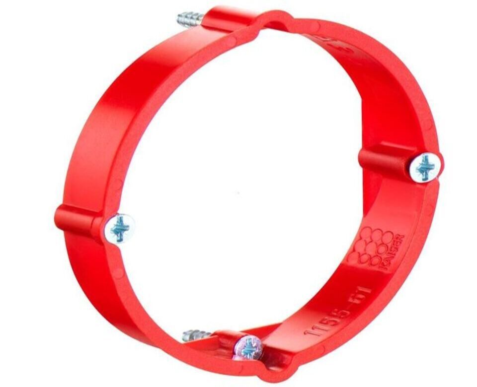 Kaiser Elektro Montagezubehör Kaiser 1155-62 Putzausgleichringe h=24mm Schraubabstand