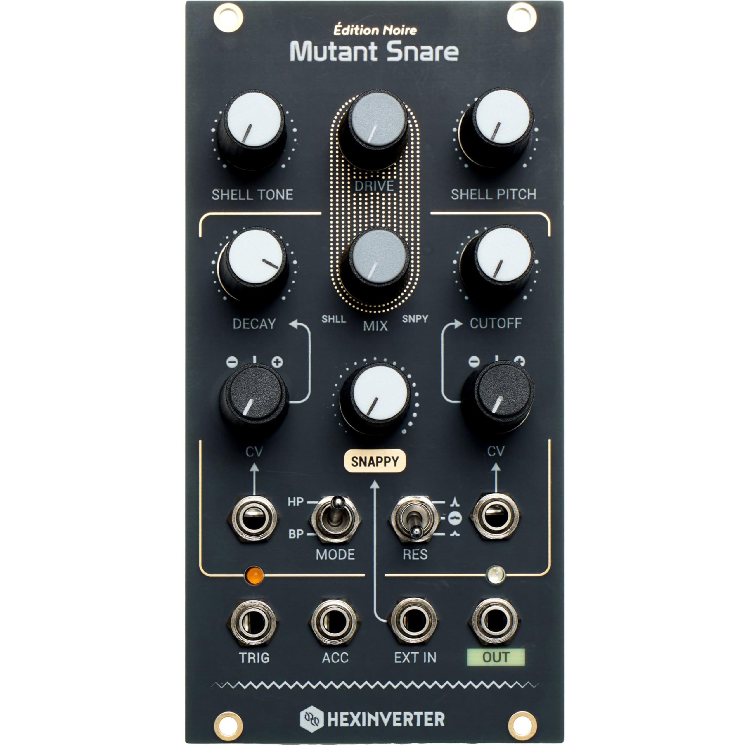 Hexinverter Synthesizer (Modular Synthesizer, Drums-Module), Mutant Snare - Drum Modular Synthesizer