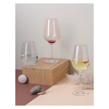 Ritzenhoff Weinglas Fjordlicht, Glas, Rosa H:22.5cm D:8cm Glas