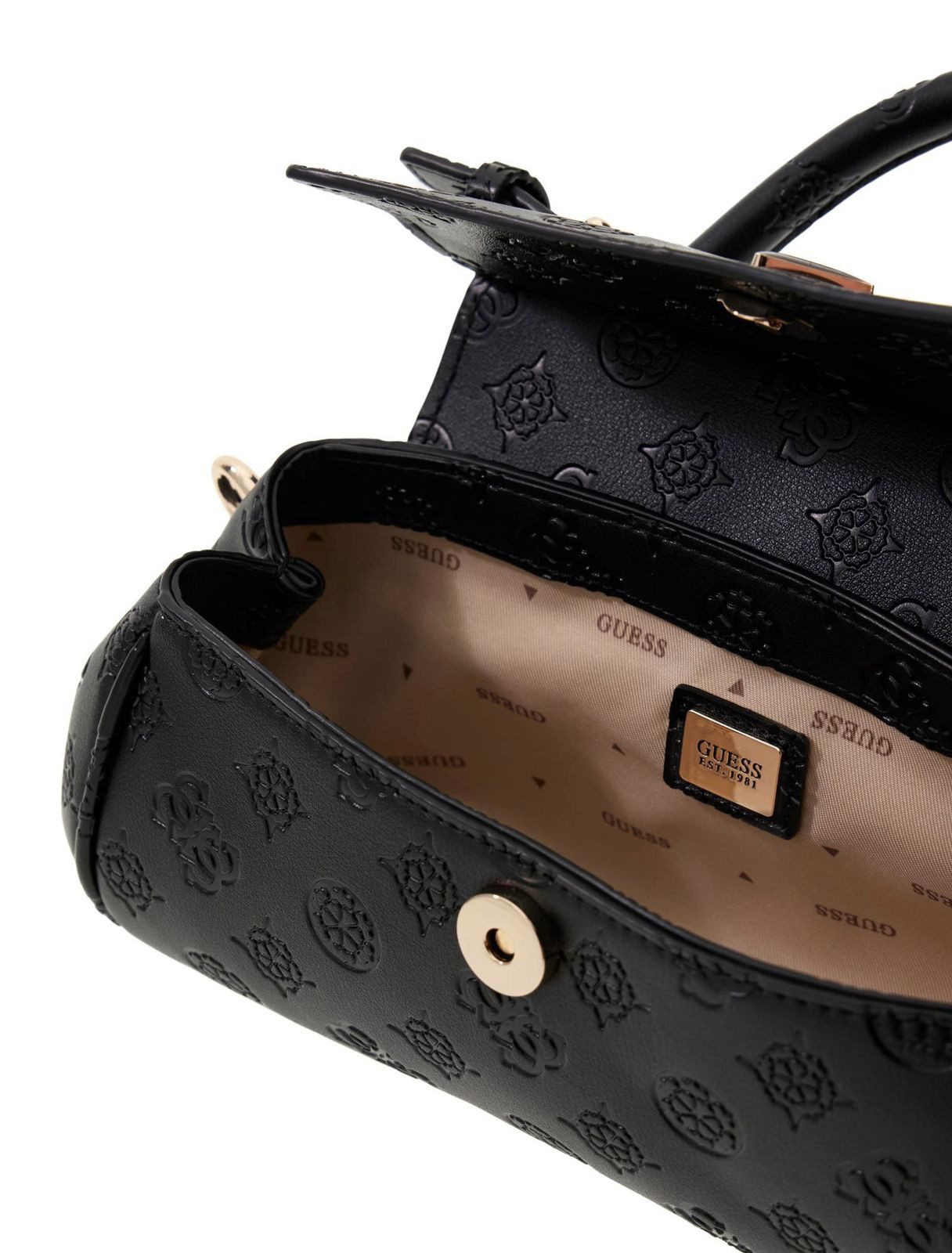 Guess Handtasche Mini Top Handle Flap