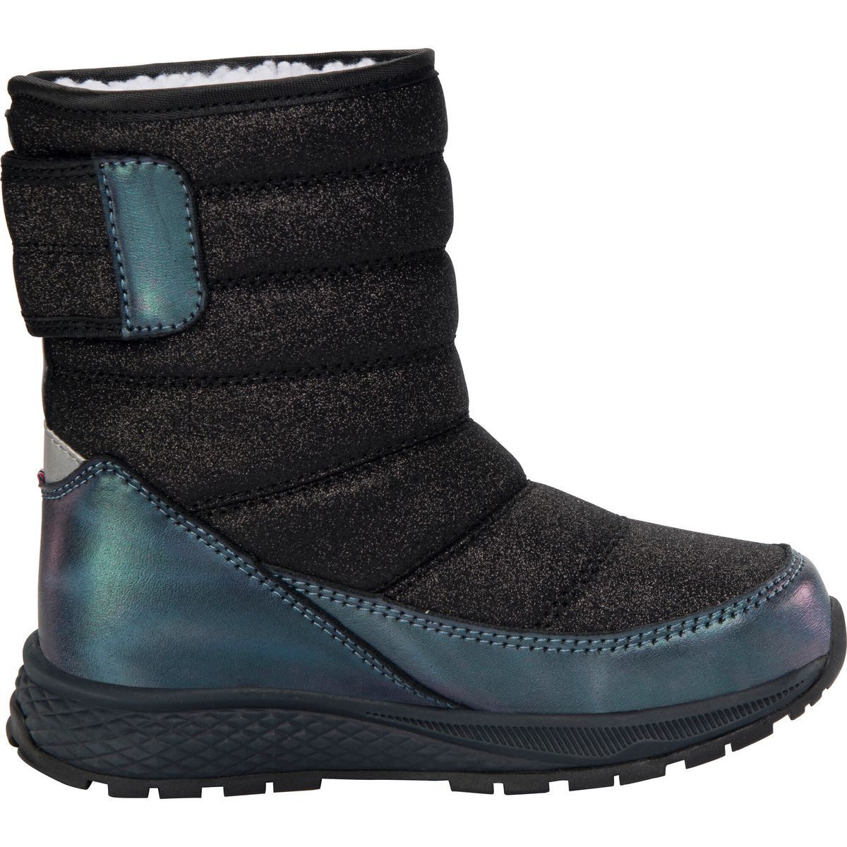 Viking Equip Glitter Warm WP Pull-on Winterstiefel Stilvoller, wasserdichter Kinderstiefel mit wärmendem Innenfutter