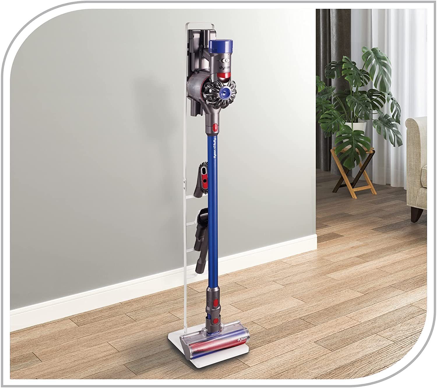 PureMounts Halterung PureMounts® Staubsaugerständer für Dyson® Staubsauger, weiß