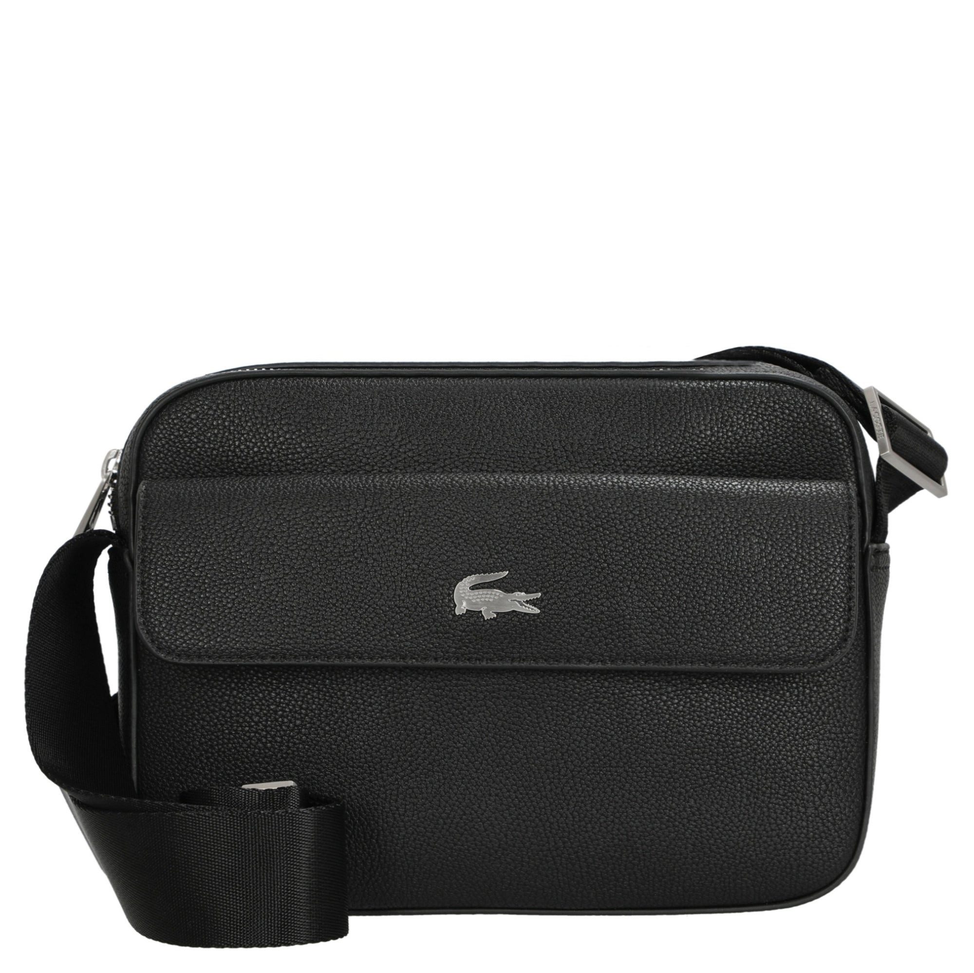 Lacoste Umhängetasche Nomogramme Embossed - Umhängetasche 23 cm (noir)