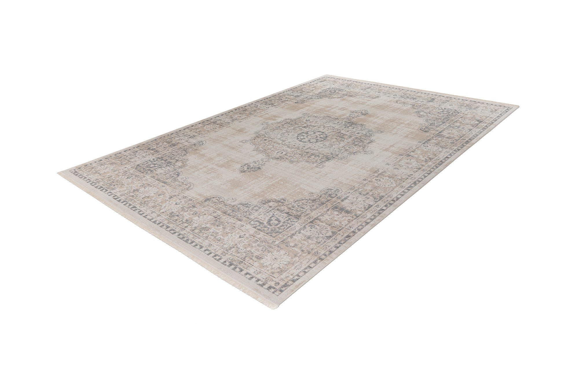 Kayoom Teppich Milan 125, rechteckig, Höhe: 5 mm, ca. 436.800 Points/qm, Kurzflorteppich, weiche Haptik, hochwertig