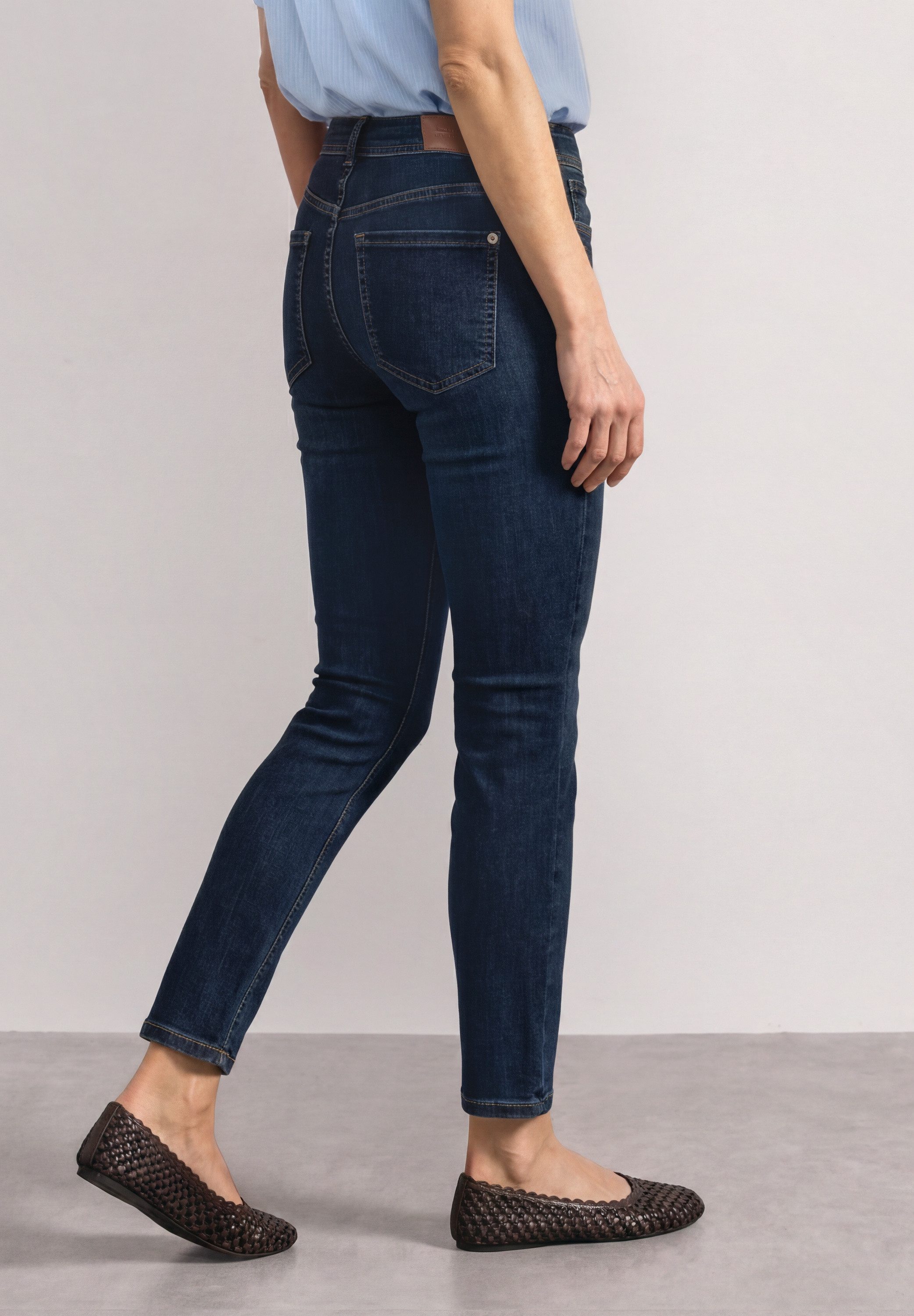 STREET ONE Slim-fit-Jeans Middle Waist