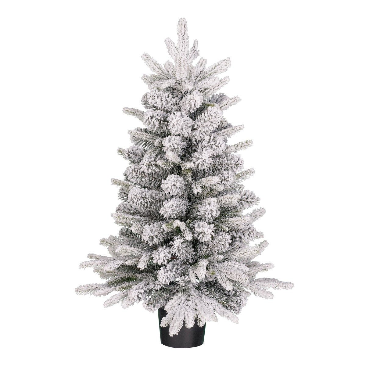 Black Box Trees Künstlicher Weihnachtsbaum Black Box Trees Grimshaw Weihnachtsbaum Potted gruen frosted 120 TIPS
