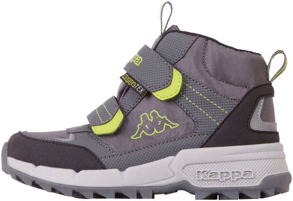 Kappa Winterboots mit Klettverschluss grau-lime