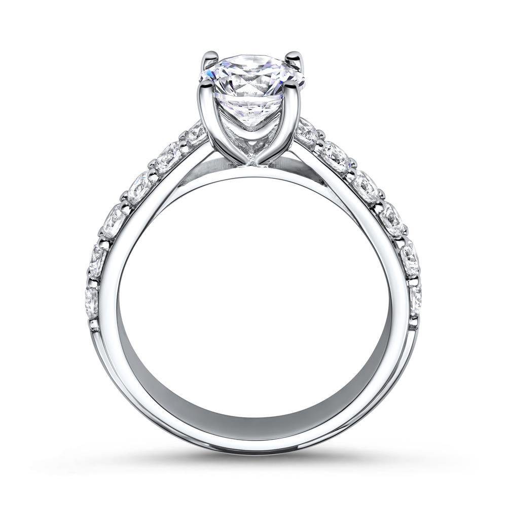 JEWLIX Verlobungsring JEWLIX Verlobungsring aus 925er Silber mit Zirkoniabesatz