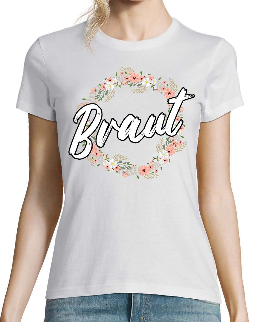 Youth Designz T-Shirt Braut Team Braut günstig online kaufen